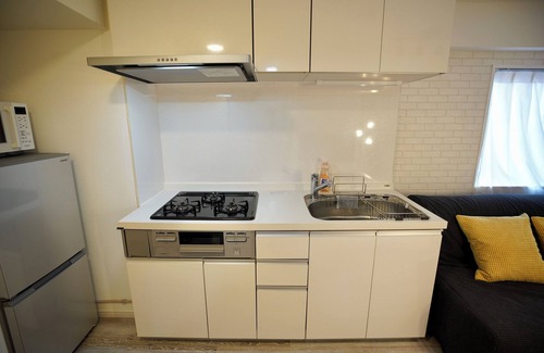 Shinjuku Apartment | 暮。新宿 Shinjuku Stay SaWa 403 - Top Floor Terrace Bedrooms