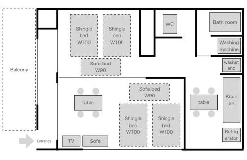Hanashiki Onsen Apartment | 草津温泉 湯之風