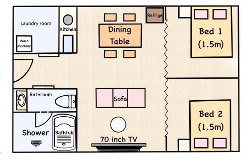 Chuo Apartment | 都心罕见 秋叶原东京站KDoa 超级奢华双卧套房带厨房 地铁3分钟 戴森POLA顶级配置 秋叶原步行可达 东京站4分钟