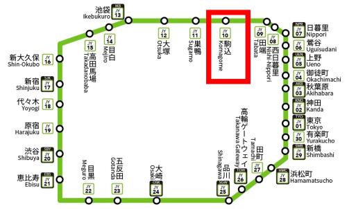 Toshima Apartment | 駒込JR山手线步行1min地铁直达新宿池袋上野东京站无电梯