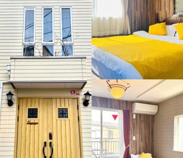 Tsuruhashi Villa | 鹤桥站3线热门大站独栋别墅3卧室双卫心斋桥日本桥2站道顿堀3站难波3站梅田Usj神户京都奈良一线直达