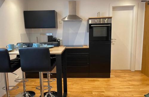 Flintsbach A. Inn Apartment | 1,5-Zimmer, Top ausgestattet, 4 Pers, Souterrain, Self Check-in, Parkplatz, Netflix & Amazon Prime
