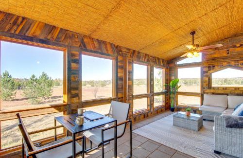 Show Low House | 1-Acre Fenced Yard Pet-Friendly Show Low Cabin!