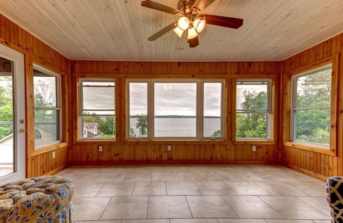 Gannon Village House | 1 Acre Waterfront Property with Two Hot Tubs on Pigeon Lake