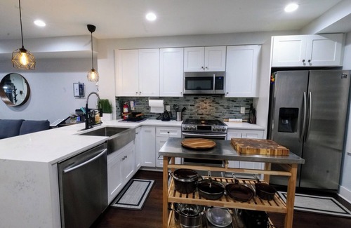Trinidad House | 1 Bd/1.5 Ba Chic, Renovated Townhome in Charming