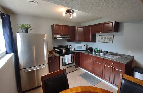 Grande Prairie House | 1 Bedroom Basement Suite - Fully Stocked, Clean & Pet Friendly!
