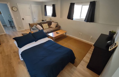 Grande Prairie House | 1 Bedroom Basement Suite - Fully Stocked, Clean & Pet Friendly!