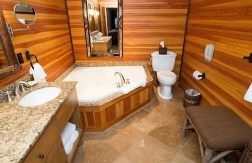 Lake Placid Resort | 1 Bedroom Suite-The Whiteface Lodge-fireplace-Pool