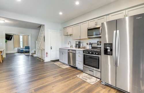 Stroudsburg House | 1 Block to Stroudsburg Main St: Chic Townhome