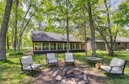Breezy Point Cottage | 1 Mi to Beach & Lake: Breezy Point Cabin w/Yard!