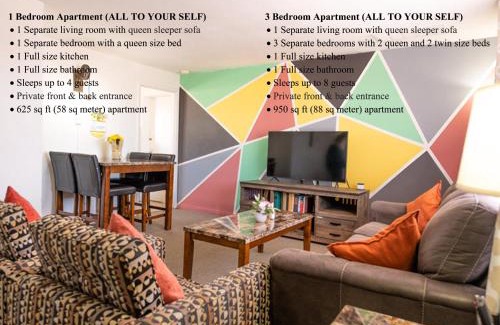 Page Hotel | 1 or 3 Bedroom Apartment with Full Kitchen