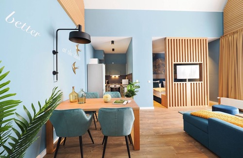 Heringsdorf Apartment | 1-room vacation apartment with balcony facing the lake