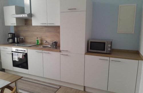 Altentreptow Apartment | 1 Zi, FeWo mit Küche und Bad