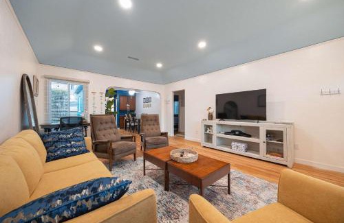 Point Loma Heights House | 10 Min to the Beach Colorful Home Huge Yard