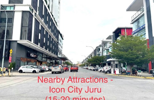 Central Seberang Perai House | 100 m² House ∙ 3 bedrooms ∙ 6 guests