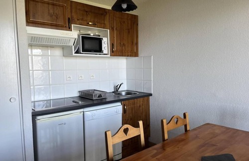 Peyragudes Apartment | 100m from resort center, Ground floor, balcony, tv, ski locker, 46m², Peyragudes