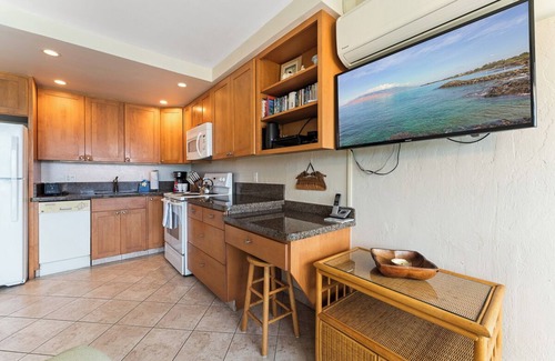 Kihei Condo | 106 - Oceanfront - Ground Floor - One Bed/One Bath with A/C!