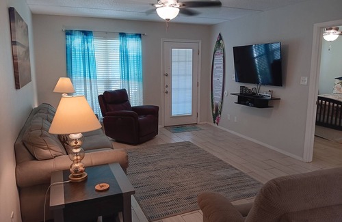 South Padre Island Condo | 107 SEASCAPE CONDOMINIUMS BEACH SIDE GROUND FLOOR