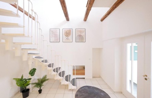 Kernstadt Apartment | 110 m2, Dachterrasse, Küche, zentral, ruhige Lage