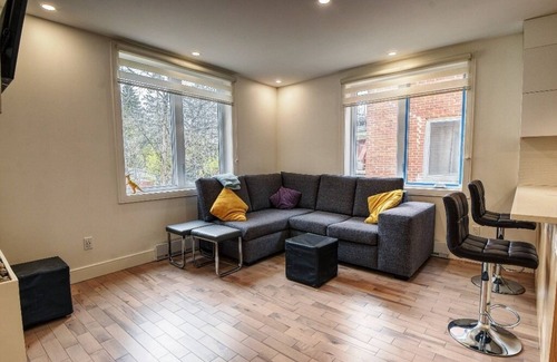 Cote-Des-Neiges—Notre-Dame-De-Grace Apartment | #110 Roomy, Renovated, Gourmet Kitchen & Large Backyard