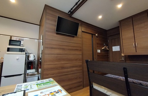 Ukyo Ward Apartment | 12 bathrooms double bedsingle sofa bedsingle bed loft single futon /Kyoto Kyōto