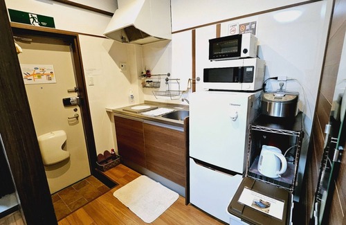 Ukyo Ward Apartment | 12 bathrooms double bedsingle sofa bedsingle bed loft single futon /Kyoto Kyōto