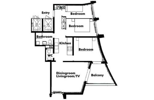 Montreux City Centre Apartment | 13 Lake View, Family central modern app