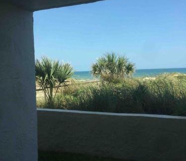Crescent Beach Apartment | 130 Direct Ocean Front 1 bedroom condo with heated pool
