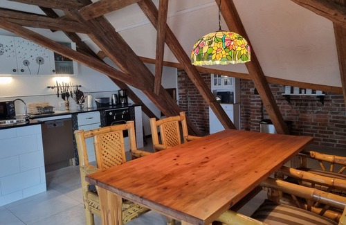Schirgiswalde-Kirschau Apartment | 135m² Galeriewohnung mit Aussicht 4-6 Gäste Aufbettung bis 8 Gäste