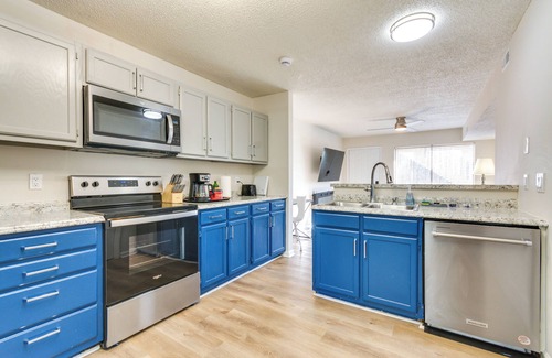 Archdale Condo | 15 Mi to Greensboro: Archdale Condo w/Fireplace
