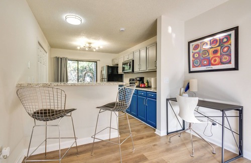 Archdale Condo | 15 Mi to Greensboro: Archdale Condo w/Fireplace