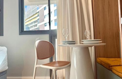 Santo Amaro Apartment | 1512 - Rentaqui Studio Lux Modernidade Santo Amaro