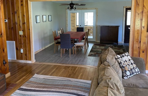 Mount Nebo Cabin | 16 acre retreat with large fishing pond and a butterfly meadow
