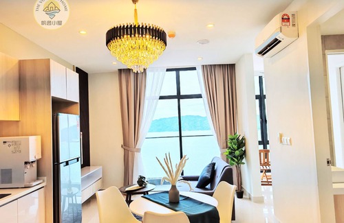 Downtown Kota Kinabalu Apartment | 16 mins to the Jesselton Point! Sea Park LeSu 8 The Shore Borneo KK I 홈스테이