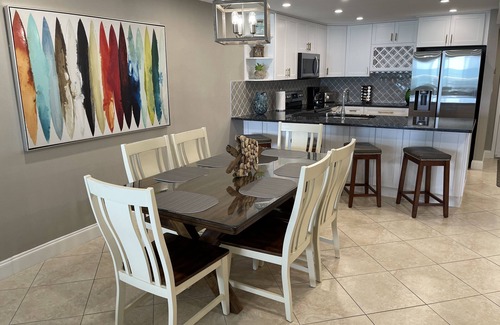 Indian Shores Condo | 180 degree direct Beachfront view - Can't get closer to the beach!