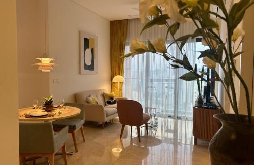 Pudu Apartment | 1BR condo with Amazing KLCC View & Infinity Pool at Lalaport Bukit Bintang