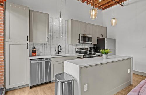 Downtown St. Louis Apartment | 1BR DWTN Loft-Gated Parking-WD-G202