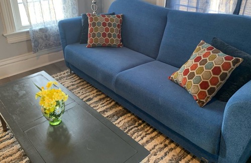 Canton Apartment | 1BR Rental with Retro Flair
