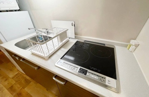 Hiroshima City Centre Apartment | 1BR with balcony near Hondori Shopping Arcade, 6PPL