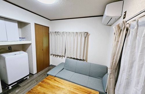 Uzumasa Apartment | 1F1 double bed 1single bed1 sofa bedkitchen - Hanazono Stay 1F A/Kyoto Kyōto