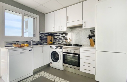 Pineda de Mar Apartment | 1st line with wonderful sea views