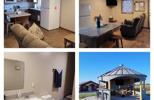 Crofton Cabin | 1two bedroom cabins that can be rented for one night or not.
