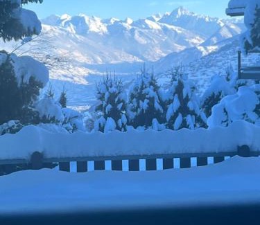 Nendaz Apartment | 2,5 pièces à Haute-Nendaz, grande terrasse, piscine, sauna, tennis