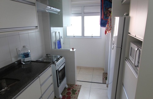 Vila Assuncao Apartment | 2 bedroom apartment, 1 suite, swimming pool, 700mb Internet, court