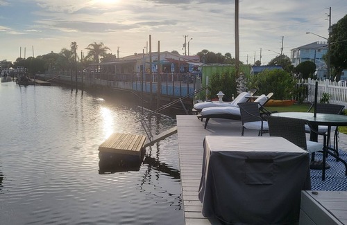 Hudson Beach Estates House | 2 Bedroom canal home with direct Gulf access