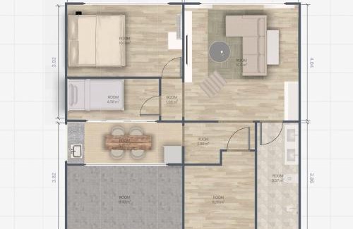 Yan Nawa Apartment | 2 Bedroom for 3 guests in heart Sathorn with Balcony