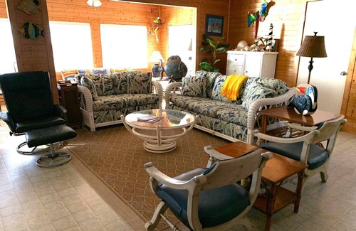 Matagorda House | 2 Bedroom Riverside Home Minutes From the Beach