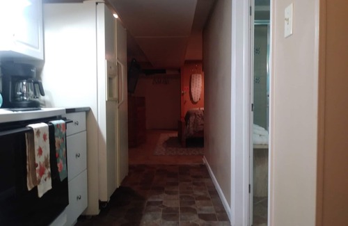 Witmer House | 2 bedroom suite with a full kitchen, living room, and a full bathroom.