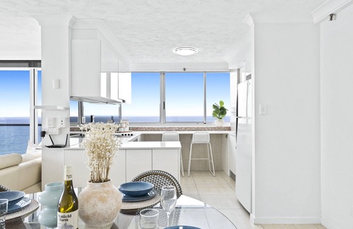 Gold Coast Apartment | 2 Bedroom Unit with Ocean View at Peninsula-Q Stay (Peninsula 32A - 2N - NB)
