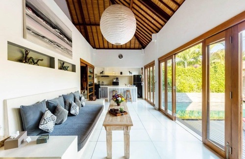 Sunset Road Villa | 2 Bedroom Villa in Seminyak Bali with private pool and enclosed Living Room